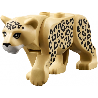 LEGO ANIMAL léopard au museau blanc et au nez noir